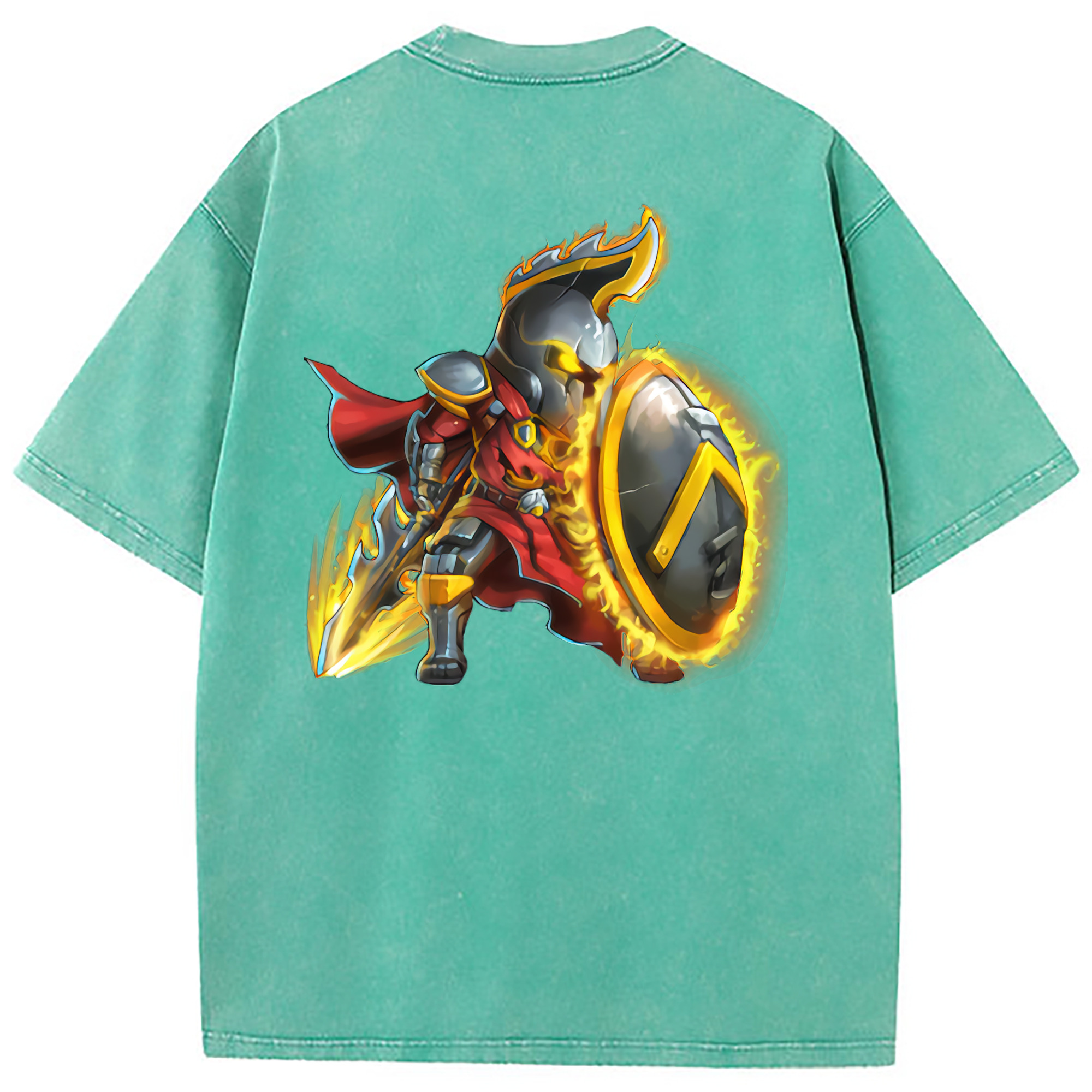 （画像用） リーグ・オブ・レジェンド League of Legends LOL 綿100% ヴィンテージ風 半袖Tシャツ（背面プリント）